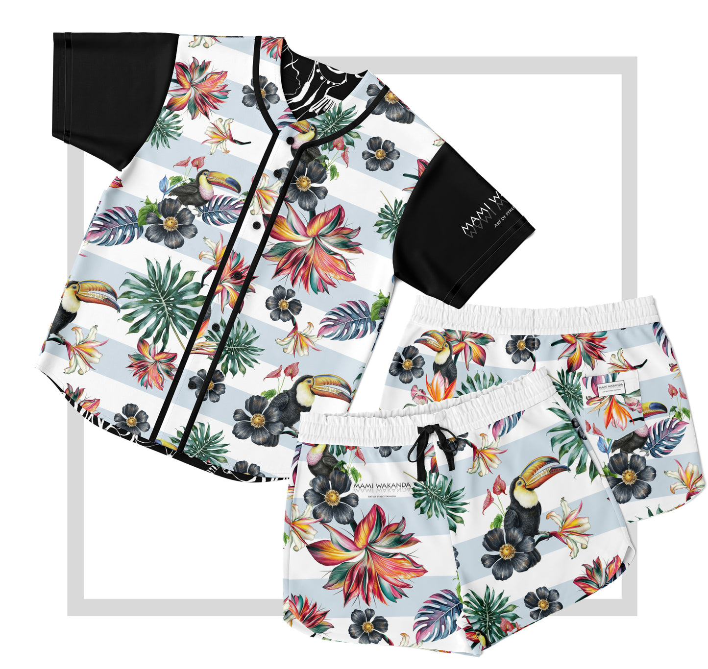 Fashion Loose Shorts - Tropical Pleasure