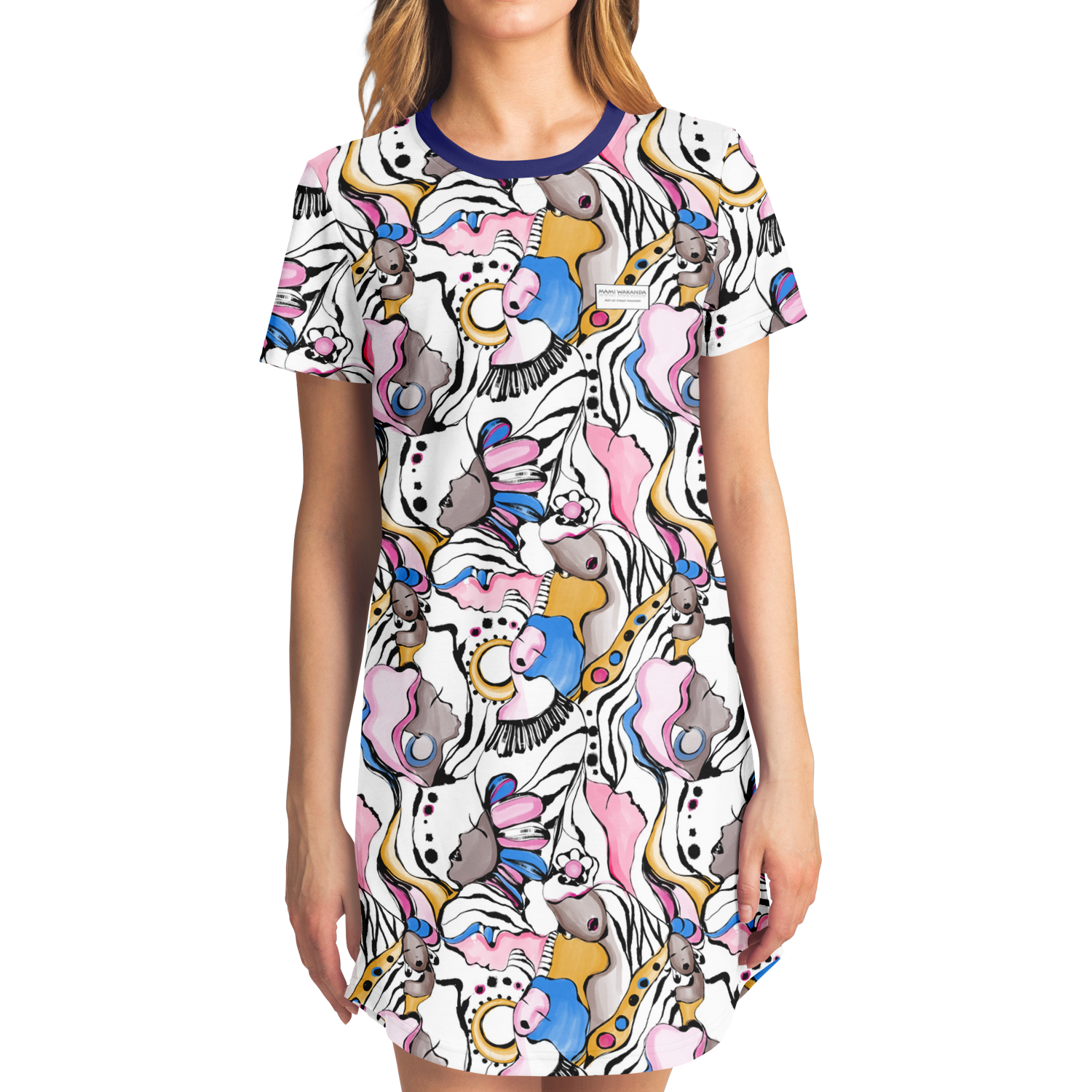 T-Shirt-Dress-Sweet-Face-Zahra-gang-street-style-fashion 3